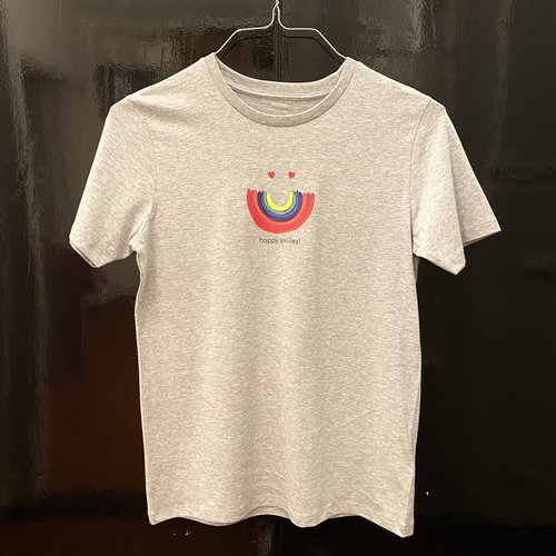 t-shirt kids grey happy smiles t-shirt kids grey happy smiles