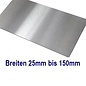 Versandmetall Edelstahl Blech Zuschnitte 1.4301 von 25 bis 150mm Breite bis Länge 2000mm