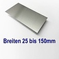 Versandmetall Aluminiumblech Zuschnitte Aluminium Al99,5 mit Schutzfolie bis Länge 2000mm