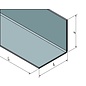 Versandmetall Corniere en tôle d`aluminium isocéle pliée 90°, longueur jusqu'à 2000mm