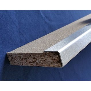 Versandmetall Eindprofiel U-Profiel gemaakt van roestvrij Staal voor Plaatmateriaal van 10 mm tot 40 mm