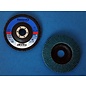Format 3 stuks Lamellenschijven, geleed, vor roestvrij Staal, doorrsnede 115 mm vor haakse slijper