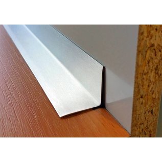 Versandmetall Corniere de protection interieur en tôle d'acier inoxydable longueur 2500 mm isocéle 90°,