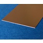 Versandmetall Kupferblech Zuschnitte mit einseitiger Schutzfolie bis Länge 2000mm