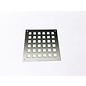 Versandmetall Gestanztes Lochblech aus Edelstahl Quadratloch 10x10mm Materialstärke 1,5mm
