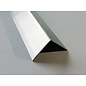 Versandmetall Kit économique  Corniére de protection inox plié 3 fois 30 x 30 x 1,5 mm Longueur 1500 mm surface brossé en grain 320