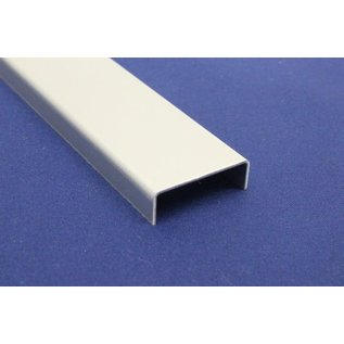 Versandmetall Profil en U, en aluminium, pliée, largeur c= jusqu'à 30mm et longueur 1500mm
