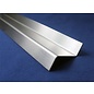 Versandmetall Profil en Z en acier inoxydable, hauteur en porte-à-faux c 35 à 60 mm et longueur 2000 mm