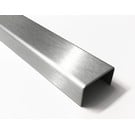 Versandmetall Profilé en U en acier inoxydable, largeur de 35 à 60 mm et longueur de 1500 mm