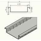 Versandmetall Caniveaux de drainage Kit économique  Forme F seulement 25,5mm de haut en aluminium d'entrée largeur 90mm