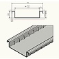 Versandmetall Drainagerinne aus Aluminium, ohne Rost,  Einlaufbreite 90mm Bestellmengen 10m, 20m, 30m, 40m, 50m