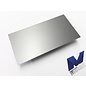 Versandmetall Plaques en aluminium AlMg1 eloxiert E6/EV1 avec film de protection jusqu'à 1250mm