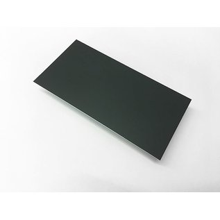 Versandmetall Plaques en aluminium 1,0mm  anthrazit ( RAL 7016 )  avec film de protection jusqu'à 1000mm