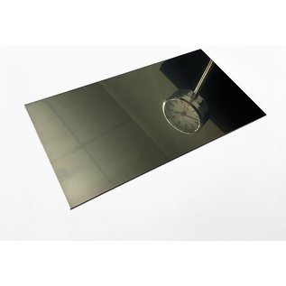 Versandmetall dunne plaat roestvrij staal, gesneden op Maat, Breedte 160 - 300 mm, Lengte 1250 mm, oppervlakke glanzend/spiegelnde