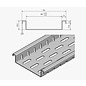 Versandmetall Caniveaux de drainage plats avec perforation du fond Largeur d'écoulement 100 à 200 mm Drainage des surfaces