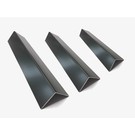 Versandmetall Angle d'aluminium anthracite isocèle 90 ° à longueur 1000 mm