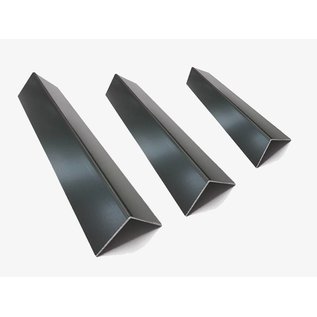 Versandmetall Angle d'aluminium anthracite isocèle 90 ° plié jusqu'à 1000 mm