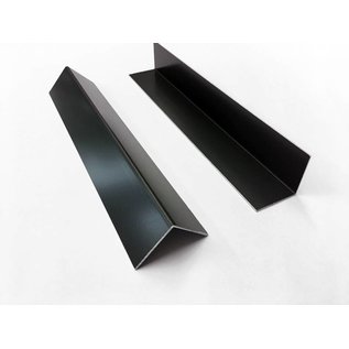 Versandmetall Angle d'aluminium anthracite isocèle 90 ° plié jusqu'à 2000 mm