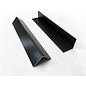 Versandmetall Angle d'aluminium anthracite isocèle 90 ° plié jusqu'à 1250 mm