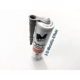 HOTREGA® GmbH Adhésif et mastic high-tech -290ml, 3-D-Metall-Effekt