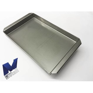 Versandmetall Bonde en acier inoxydable R2 soudée Epaisseur du matériau 1,5mm longueur / profondeur (a) 600 mm à l'extérieur du sol K320