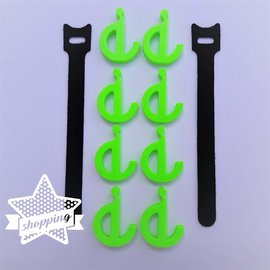 Manufaktur 3D 8er Set Haken Öse für Markisen, Haken klein für Kederschiene 7mm