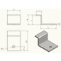 Versandmetall Clip Z1-Z3, kleine stukjes van 1,5 mm RVS 1 stuk gebroken correl 320