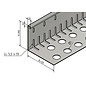 Versandmetall SPARSET Bande de gravier  grande perforée - acier inox 1.4301 - perforée - pliée à 90 °