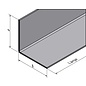 Versandmetall Angle inox grand 90° longueur 2000 mm