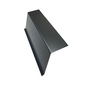 Versandmetall Groot bermplaat, lessenaarsdak, antraciet aluminium, met externe druiprand L tot 2500 mm