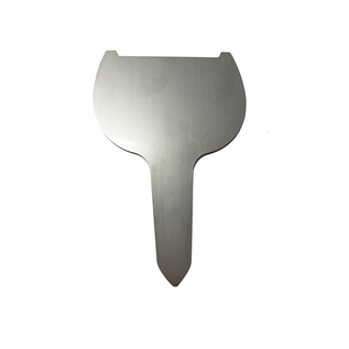 Versandmetall 10 ijspluggen, 10,5 x 15,4 cm, plaatdikte 2 mm