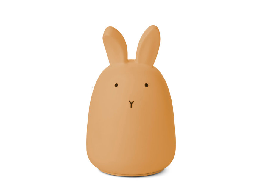 Liewood Winston nachtlampje Rabbit yellow