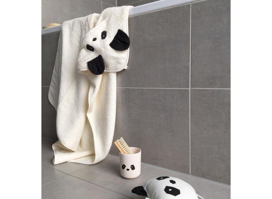 Liewood Albert hooded towel Panda