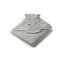 Liewood Albert hooded towel Hippo