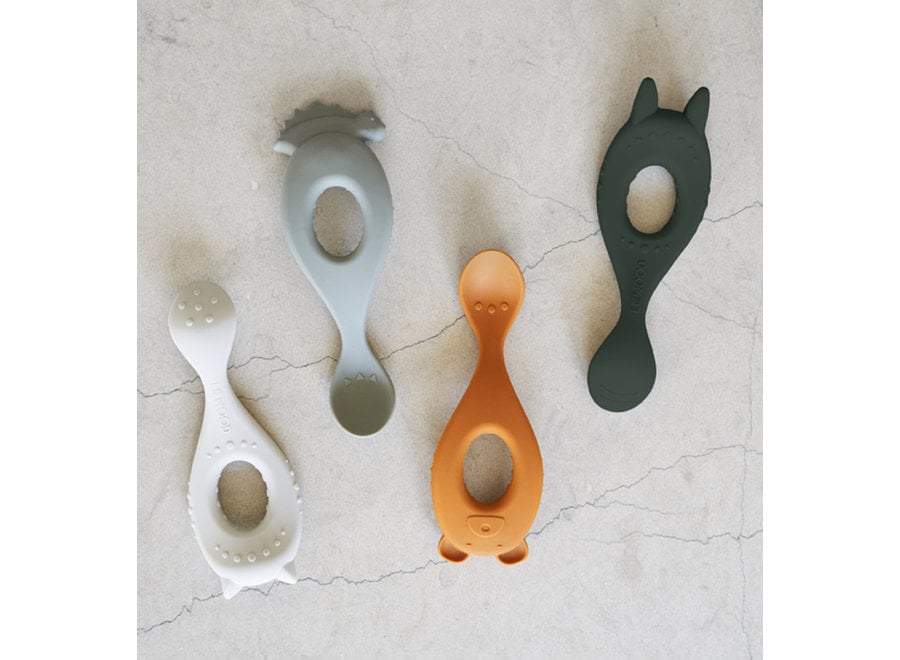 Liewood Liva silicone lepels rose mix