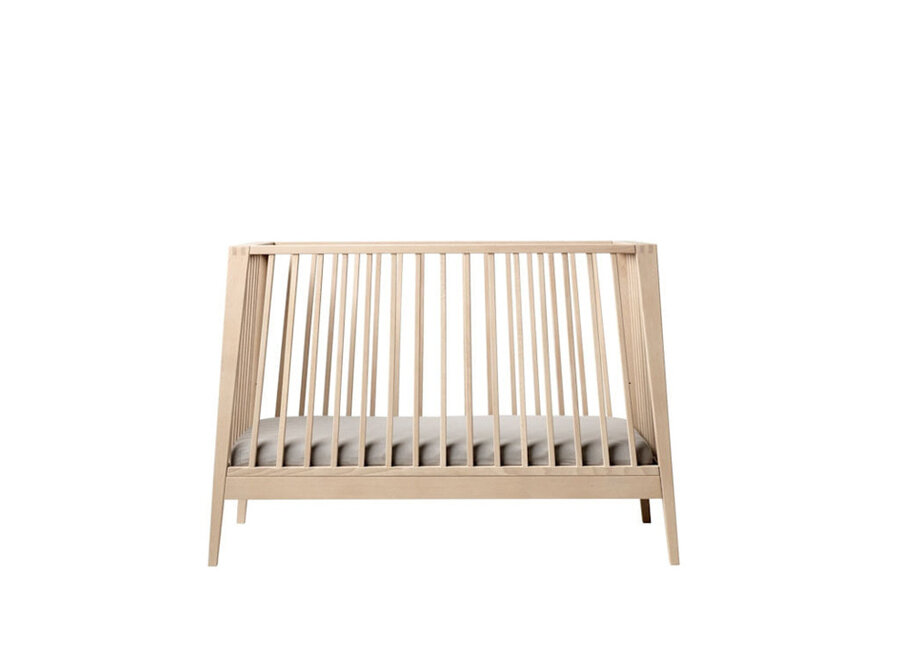 Leander baby cot beech