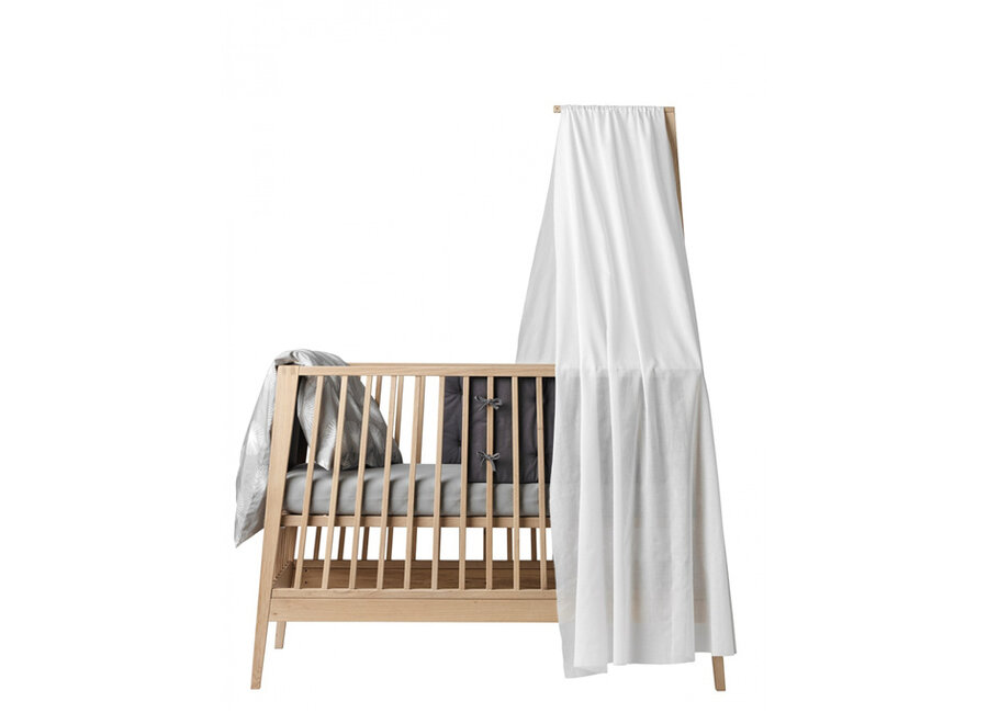 Leander baby cot beech