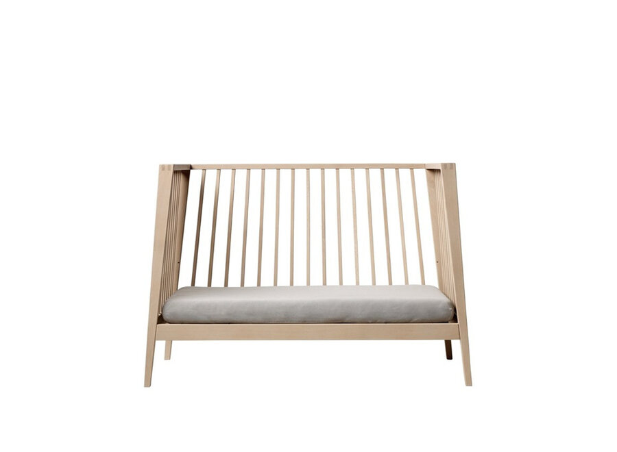 Leander baby cot beech