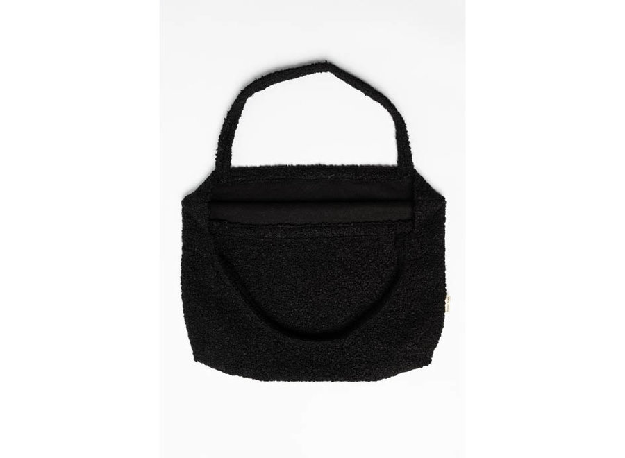 Studio Noos boucle black mom bag