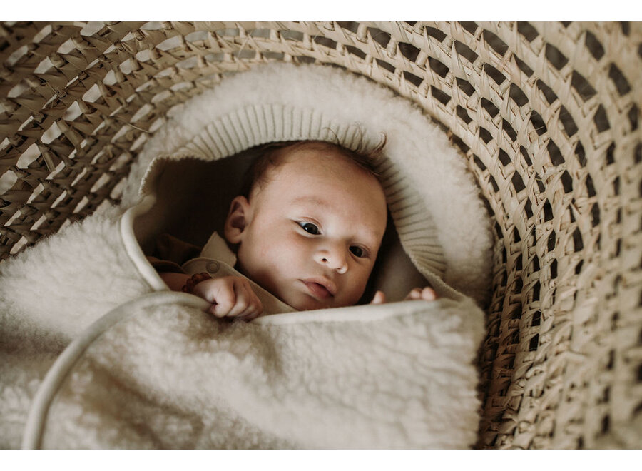 Alwero Wingy Wollen Wikkeldoek Beige