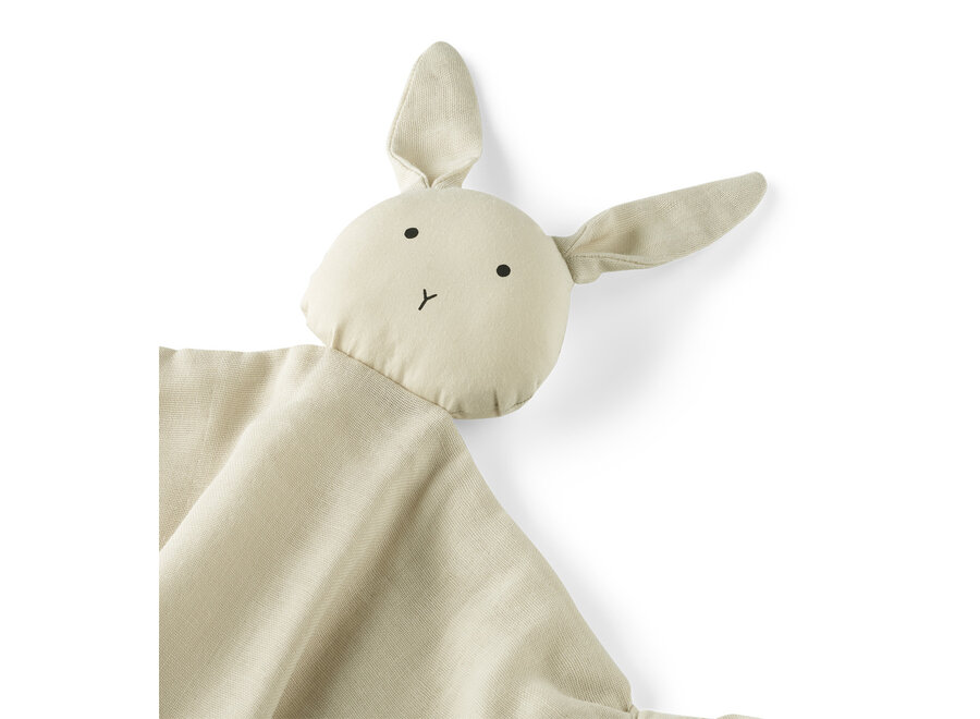 Liewood Agnete cuddle cloth Rabbit sandy