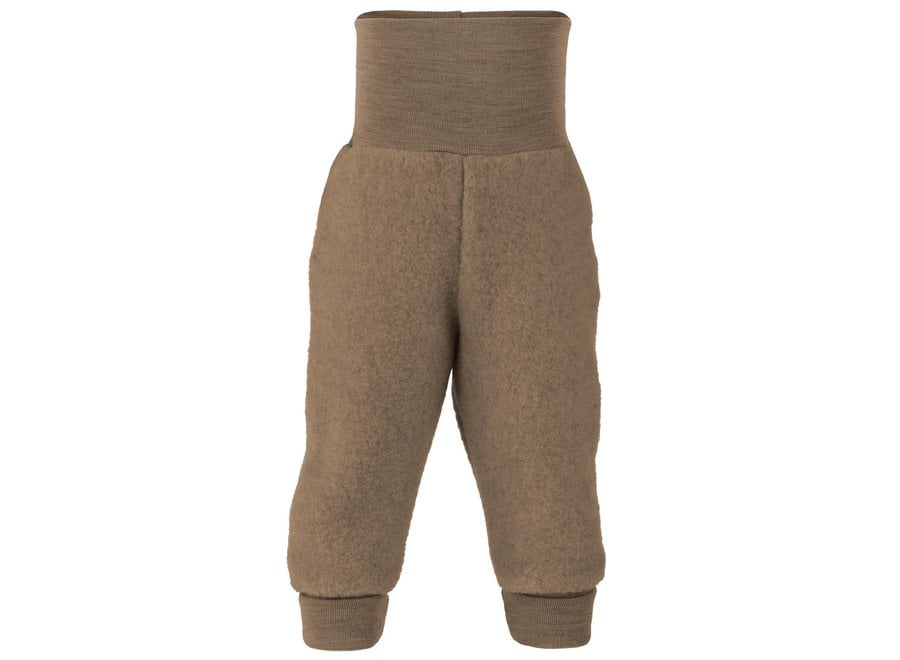Engel Natur wolfleece broek walnut