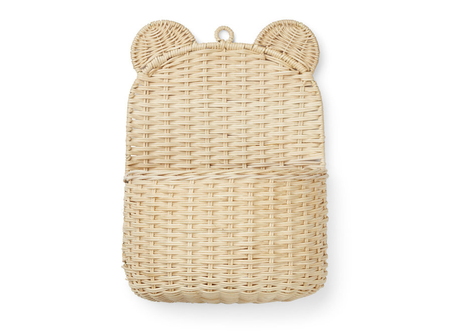 Liewood Iben wall basket Natural