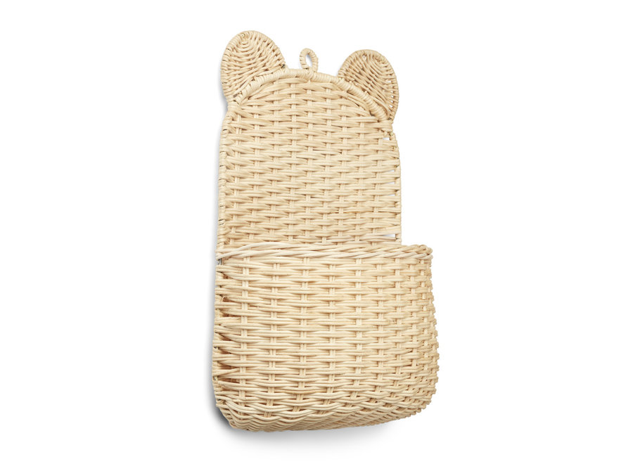 Liewood Iben wall basket Natural