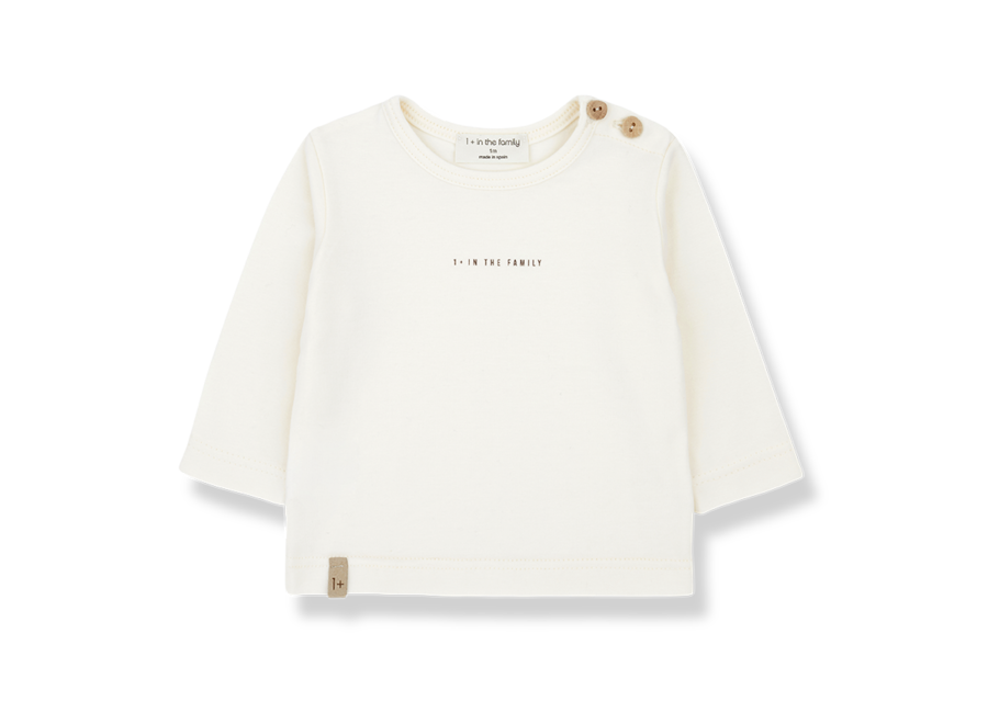 1+ longsleeve PIERRE ecru