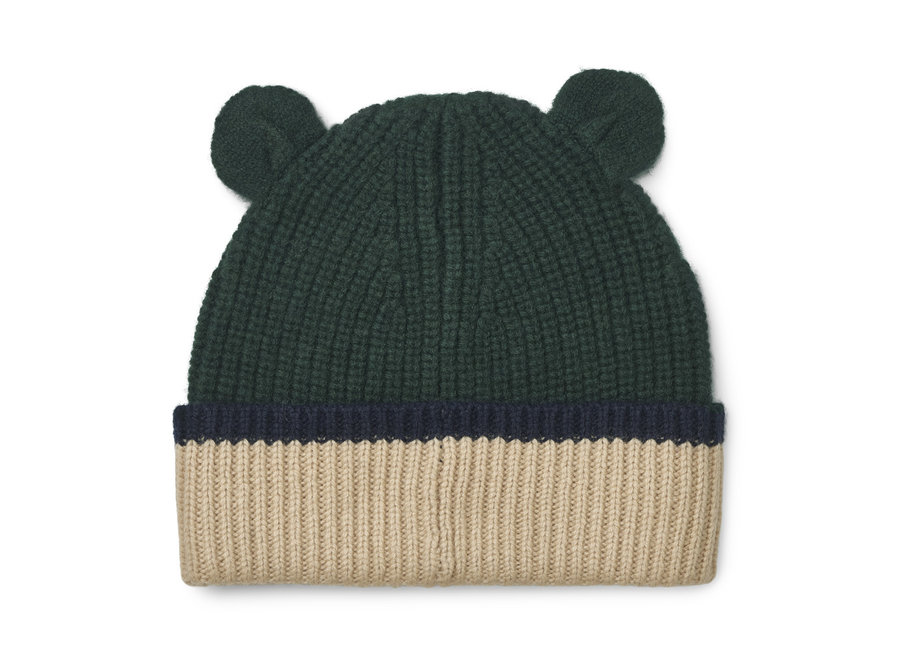 Liewood Miller beanie Hunter green