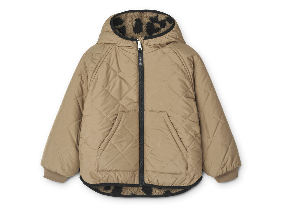 Liewood Jackson reversible jacket Mega leo