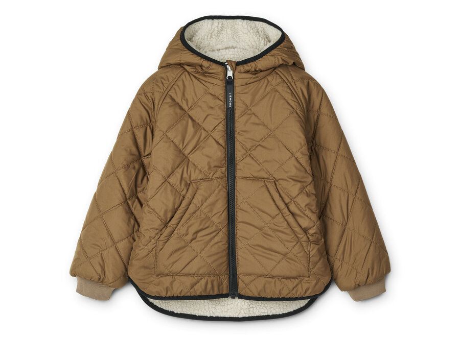 Liewood Jackson reversible jacket Pecan sandy