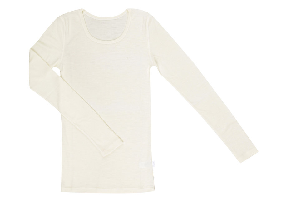 Joha wollen Longsleeve naturel