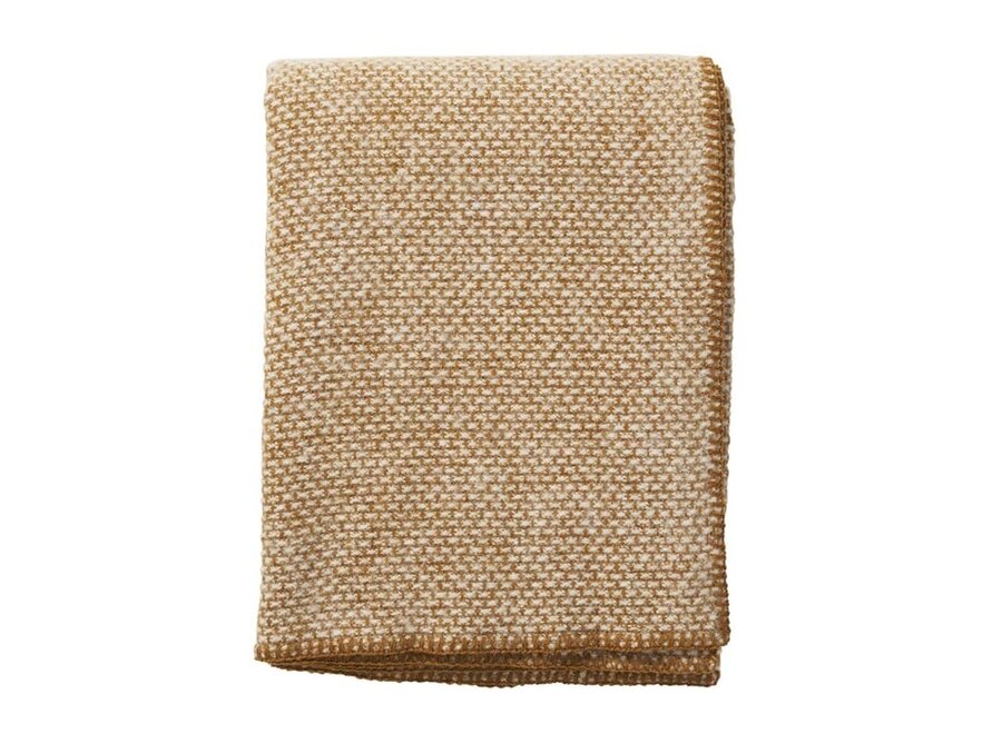 Klippan Domino ledikantdeken caramel